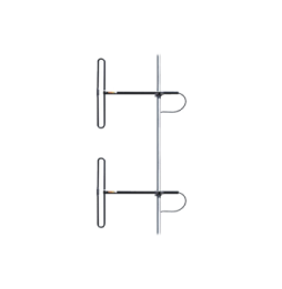 TELEWAVE INC ANT150D3 Antena Base de 2 Dipolos para 138-174