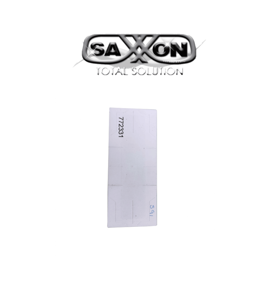 AST151008 SAX-THF02 SAXXON THF02 - TAG De papel ADHERIBLE /