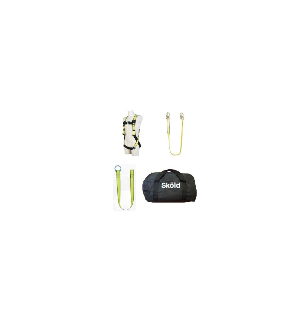 VARIOS SKIT065 Kit Arnes de seguridad con Amortiguador y mal