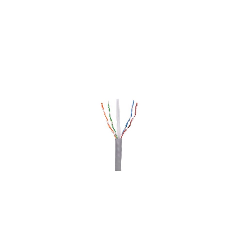 VIAKON TJ311000 Bob. de cable de 1000 ft ( 305 m ) Cat6 Gris