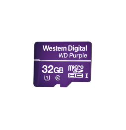 Western Digital (WD) WD32MSD Memoria microSD de 32GB PURPLE