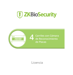 ZKTECO ZKBSPARKLPR4 Licencia para ZKBiosecurity para modulo