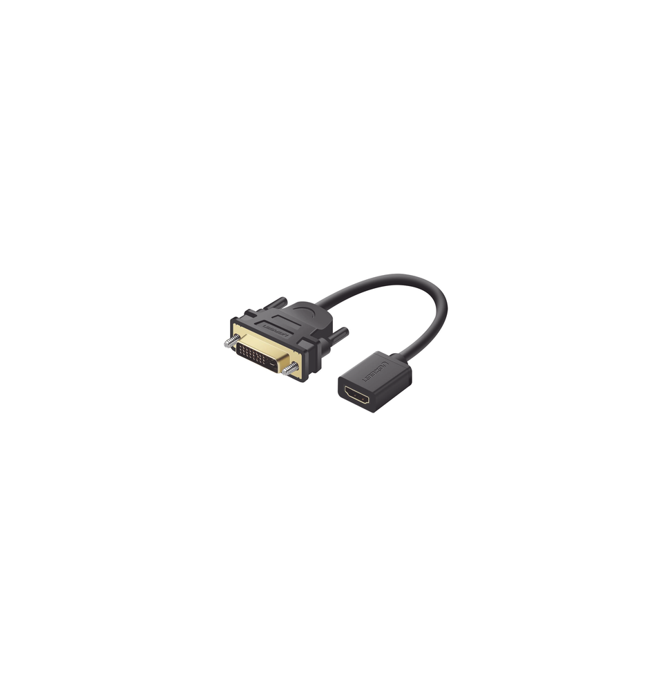 UGREEN 20118 Convertidor DVI macho a HDMI hembra / Bidirecci