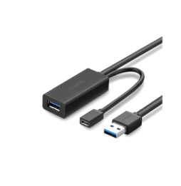 UGREEN 20826 Cable de Extension Activo USB 3.0 con puerto de