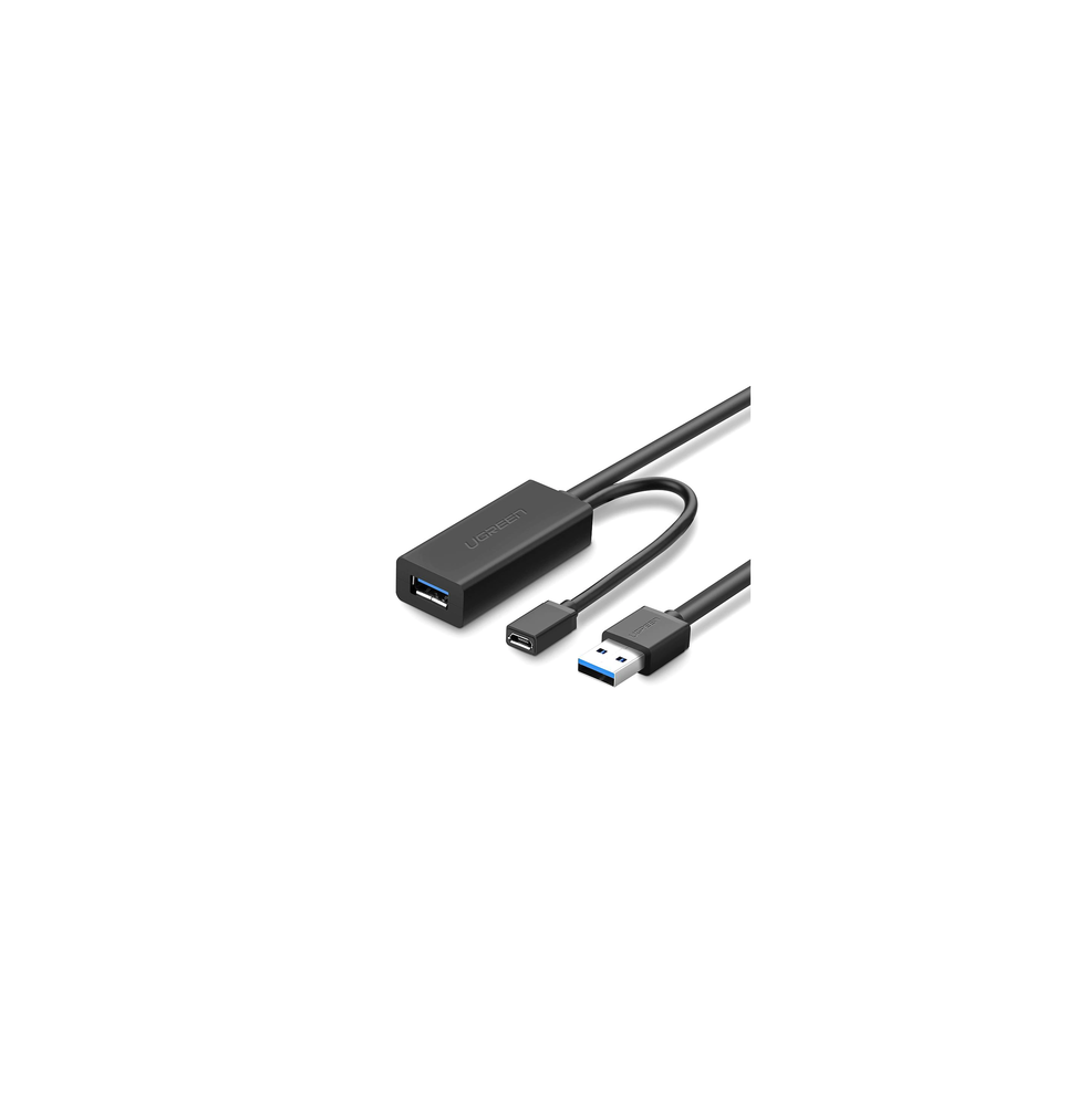 UGREEN 20826 Cable de Extension Activo USB 3.0 con puerto de