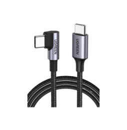 UGREEN 50123 Cable USB-C a USB-C / Conector con Angulo Recto