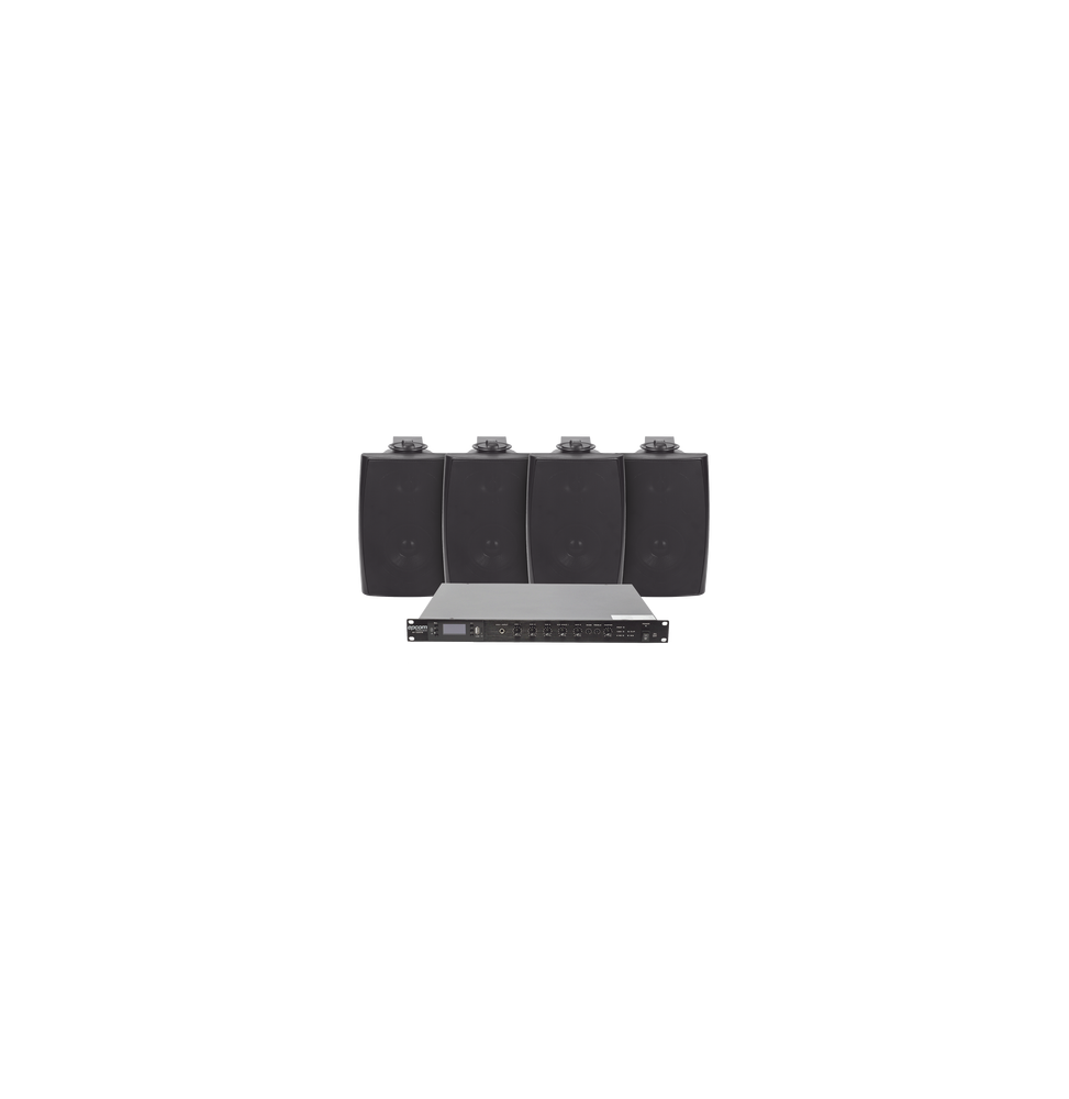 EPCOM PROAUDIO SF120DTB4WS KIT de Amplificador de Audio 120W