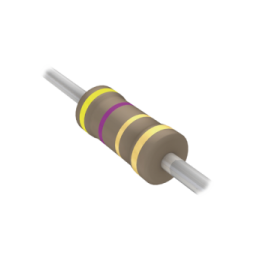 Syscom 47QBKND Resistencia Axial de Pelicula de...