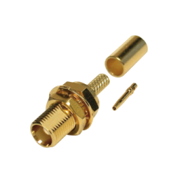 RF INDUSTRIES LTD RMX82521B Conector MCX Hembra para Panel T