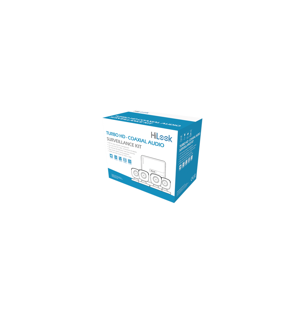 HiLook by HIKVISION HL1080PS (MICROFONO INTEGRADO) Kit Turbo
