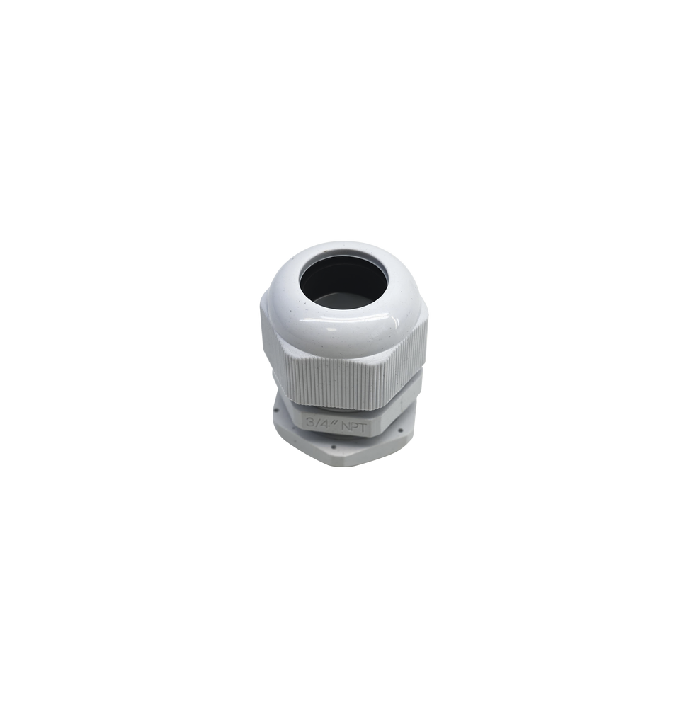 TX PRO TXGPG34N Conector Plastico Blanco Tipo Glandula para