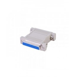 Syscom 22058CK Adaptador DB25 macho a macho.