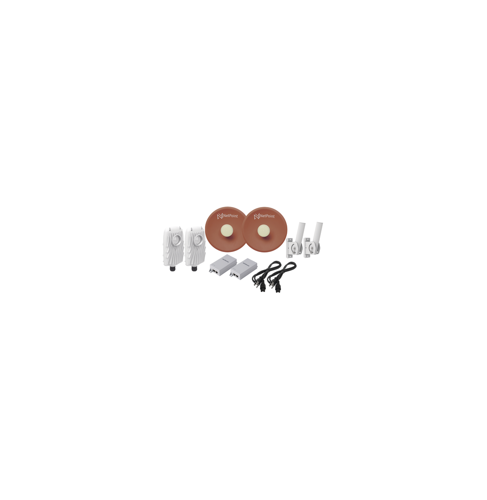 NetPoint B5XNPPROKIT Kit de 2 radios B5X con antenas NPPROS2