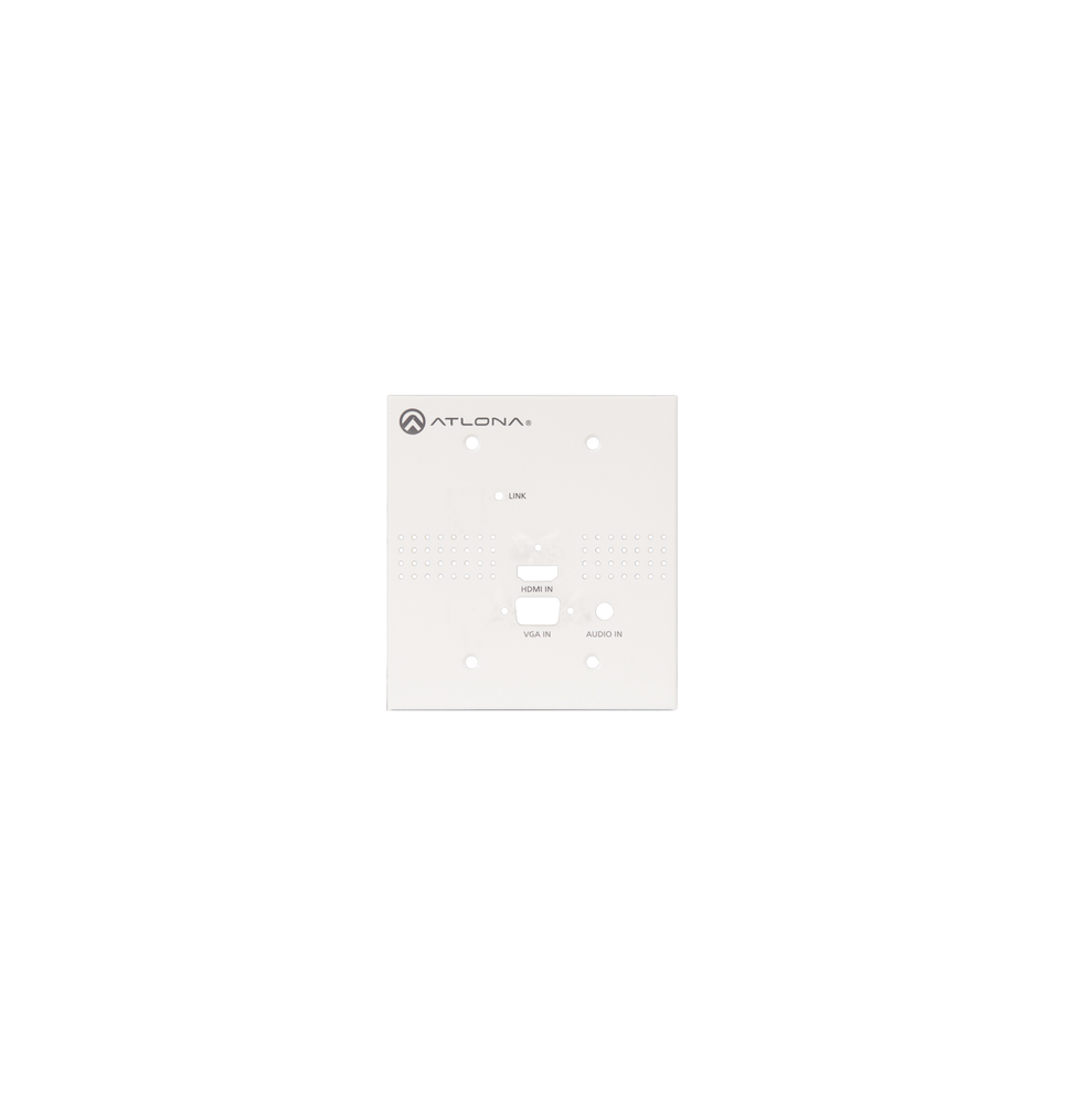 ATLONA ATHDVSTXWPNB ATLONA US PLATE WITHOUT BUTTON