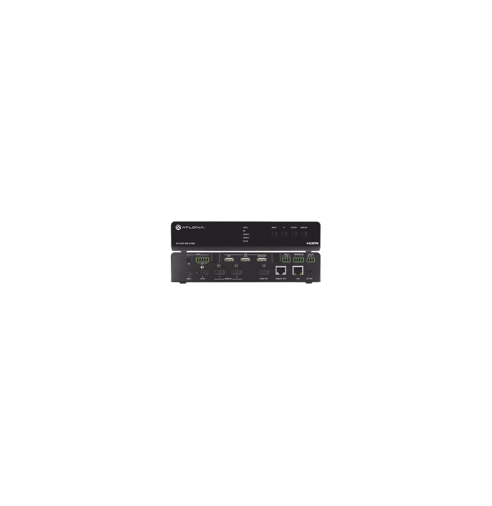 ATLONA ATUHDSW510W FIVE-INPUT UNIVERSAL SWITCHER WITH WIRELE