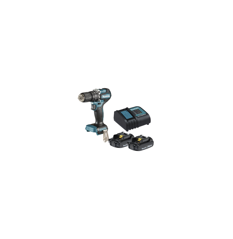 MAKITA DHP487SYX2 Rotomartillo/Taladro Inalambrico SIN CARBO