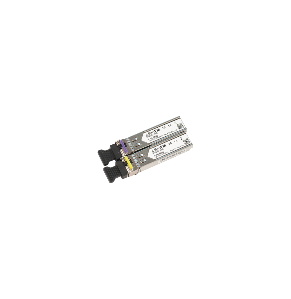 MIKROTIK S4554LC80D Par de modulos SFP S-45LC80D and S-54LC8