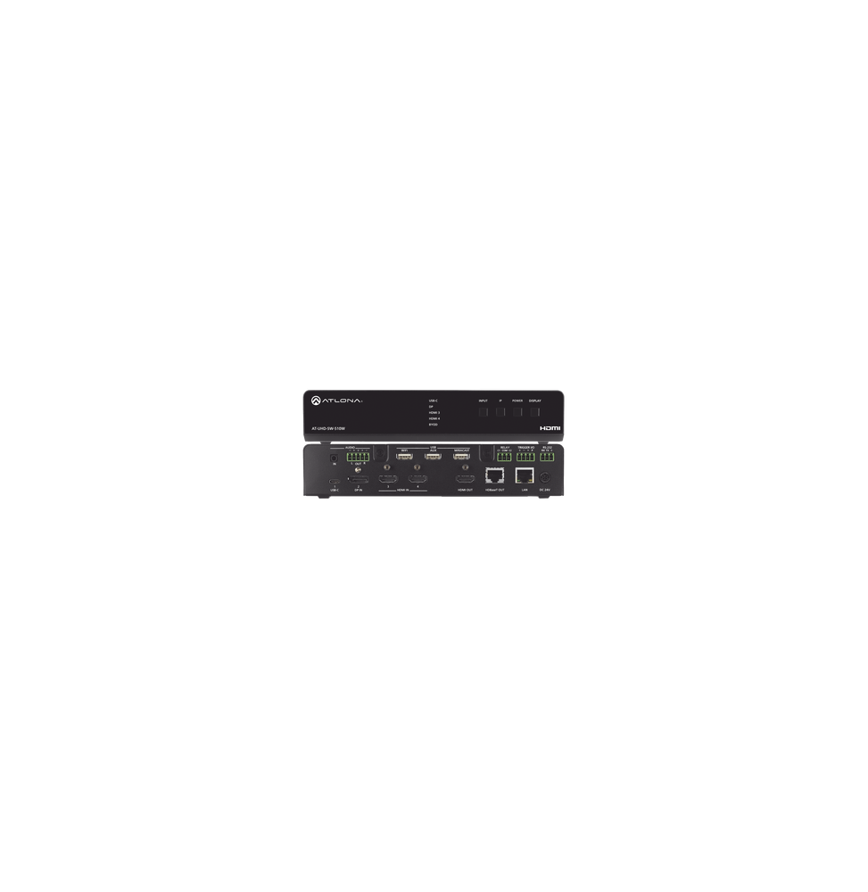 ATLONA ATUHDSW510WEU FIVE-INPUT UNIVERSAL SWITCHER WITH WIRE