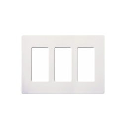 LUTRON ELECTRONICS SC3SW PLACA DE PARED 3 ESPACIOS