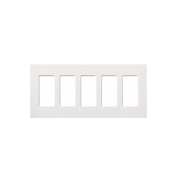 LUTRON ELECTRONICS SC5SW PLACA DE PARED 5 ESPACIOS