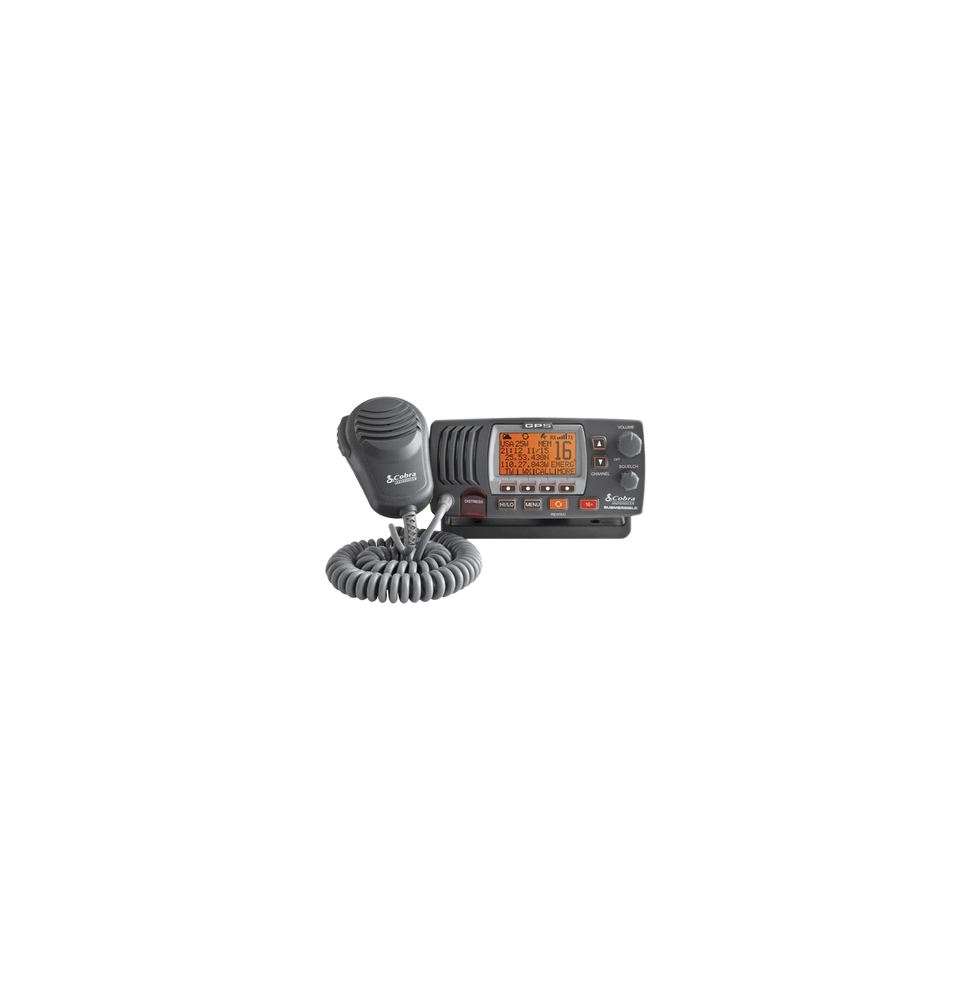 COBRA MRF57B Radio movil marino VHF clase D con funcion de m