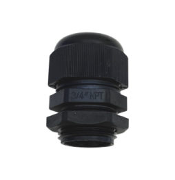 TX PRO TXGPG34NBK Conector Plastico Negro Tipo Glandula para