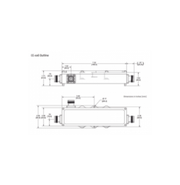 MICROLAB CC30E Acoplador direccional 30dB 575-2700MHz 300W -