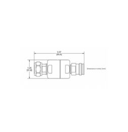 MICROLAB HR26E BLOQUEADOR DE DC 250-6000MHz 500W/3kV -161dBc