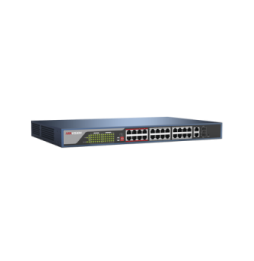 HIKVISION DS3E1326PE Switch administrable via WEB / 250m PoE