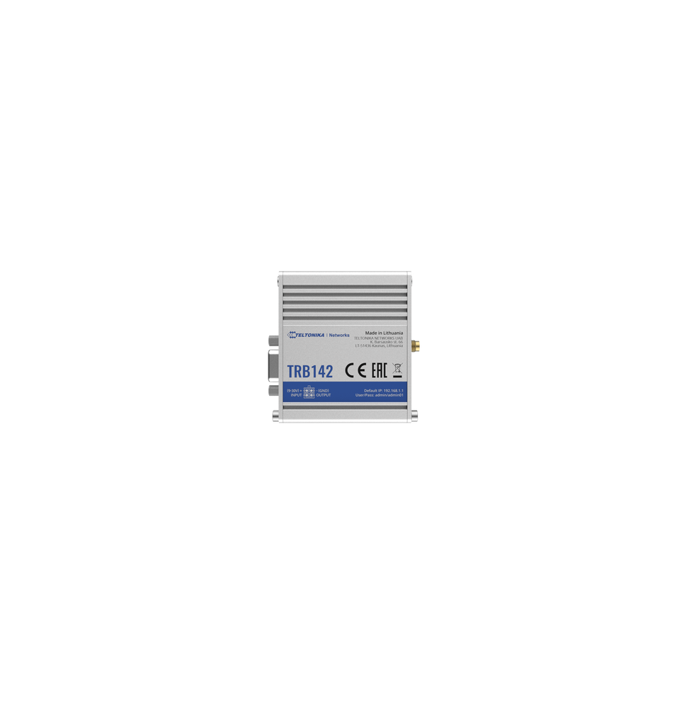 Teltonika TRB142 Gateway Industrial LTE 4G a Puerto Serial R
