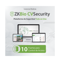 ZKTECO ZKCVACP10 Licencia para ZKBio CVsecurity permite gest