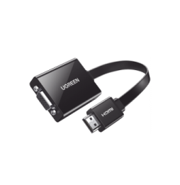 UGREEN 40248 Adaptador HDMI a VGA / Resolucion 1080P / Audio