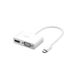 UGREEN 30843 Adaptador USB C a HDMI VGA / Compatible con Thu