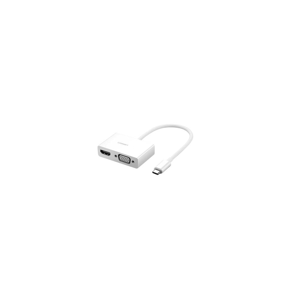 UGREEN 30843 Adaptador USB C a HDMI VGA / Compatible con Thu