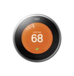 GOOGLE T3007MX Nest - Termostato inteligente - Plateado inte