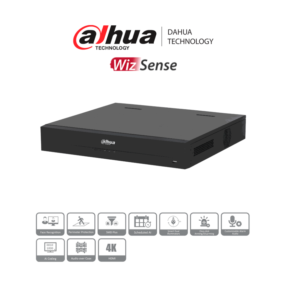 DHT0370042 DH-XVR5416L-4KL-I3 DAHUA DH-XVR5416L-4KL-I3 - DVR