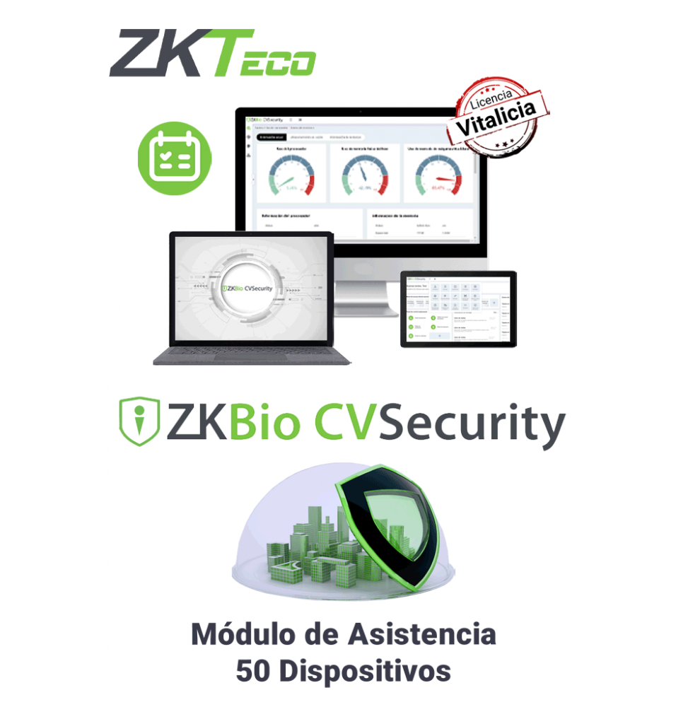 ZKT0820115 ZKBioCV-TA-P50 ZKTECO ZKBIOCVTAP50 - Modulo Vital