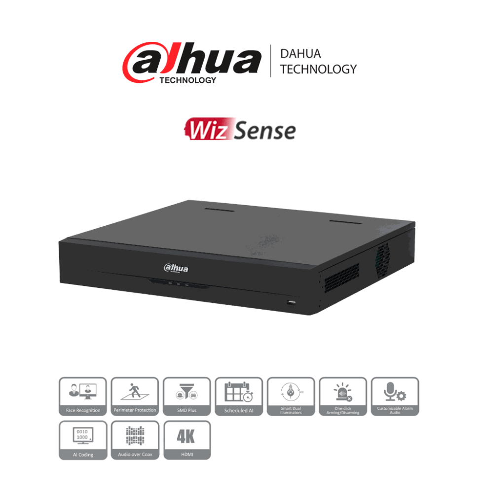 DHT0370043 DH-XVR5432L-I3 DAHUA DH-XVR5432L-I3 - DVR de 32 C