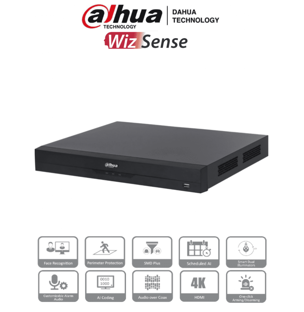 DHT0370048 DH-XVR5232AN-4KL-I3 DAHUA XVR5232AN-4KL-I3 - DVR