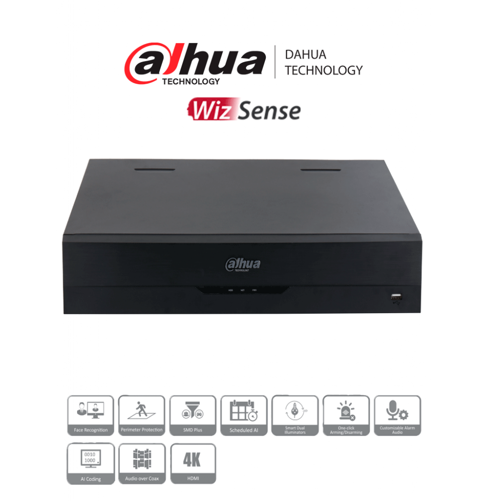 DHT0370049 DH-XVR5432L-4KL-I3 DAHUA DH-XVR5432L-4KL-I3 - DVR