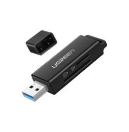 UGREEN 40752 Lector de tarjetas SD portatil USB 3.0 de doble