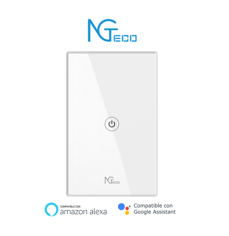 ZKT1320005 NG-S101 NGTECO NGS101 - Apagador Inteligente WiFi