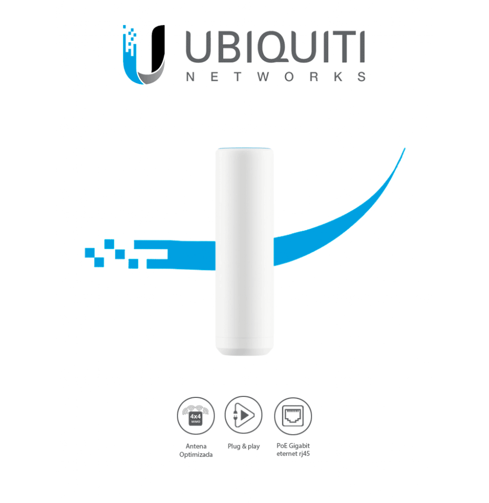 UBI1740001 U6-Mesh UBIQUITI U6-MESH - Punto de acceso WiFi 6