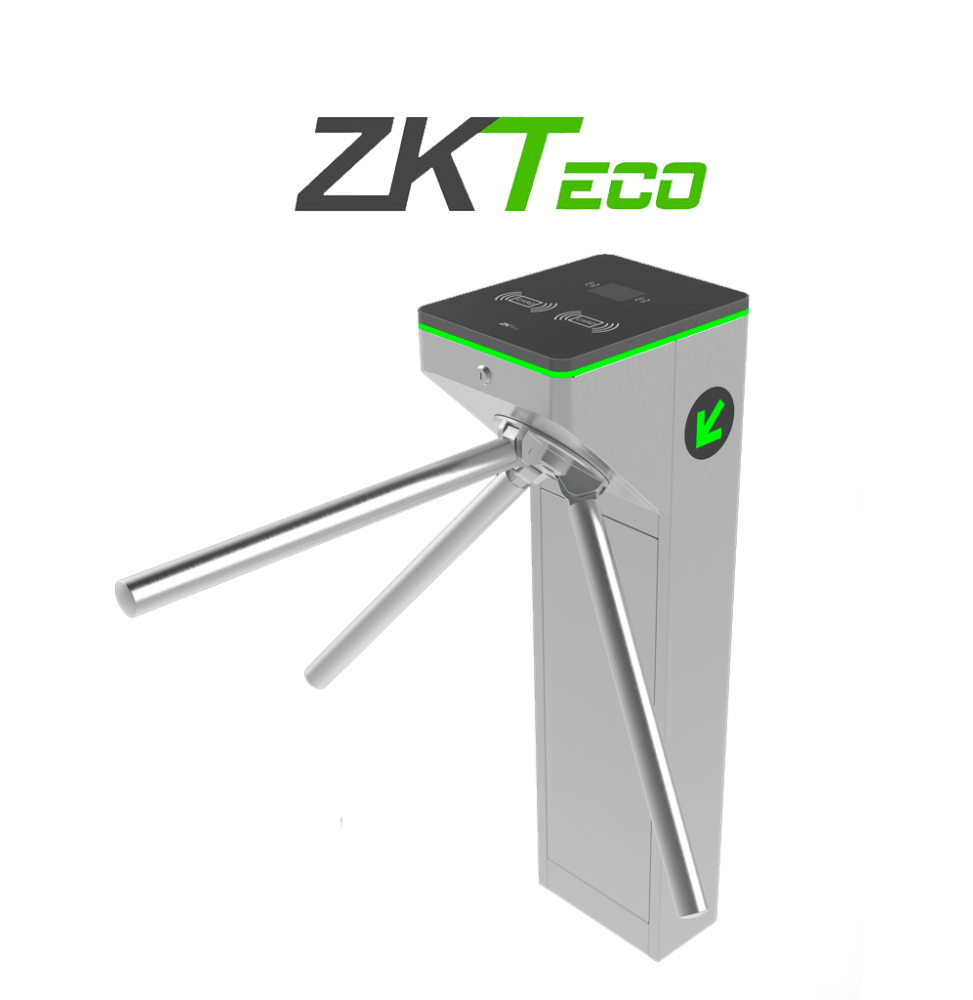 ZKTECO MTS1000 ZKTECO MTS1000 - Torniquete Bidireccional / Acero SUS304  / 110V