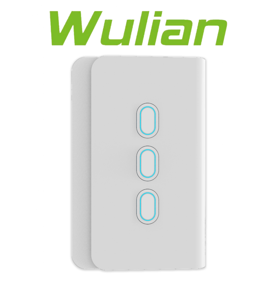 WAN1320007 WL-ZCSWNPW-S1335-0 All white WULIAN SWITCHAW3LN -