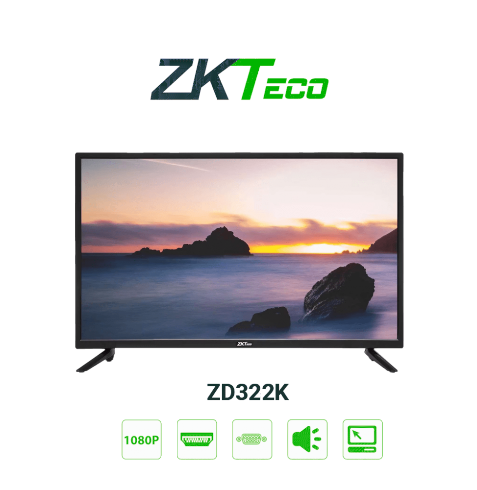 ZKT0520007 ZD32-2K ZKTECO ZD322K - Monitor LED FHD Profesion