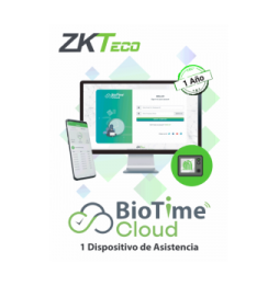 ZKT0820128 BTC -1 Device   ZKTECO BIOTIMECLOUDPDEV - Licenci