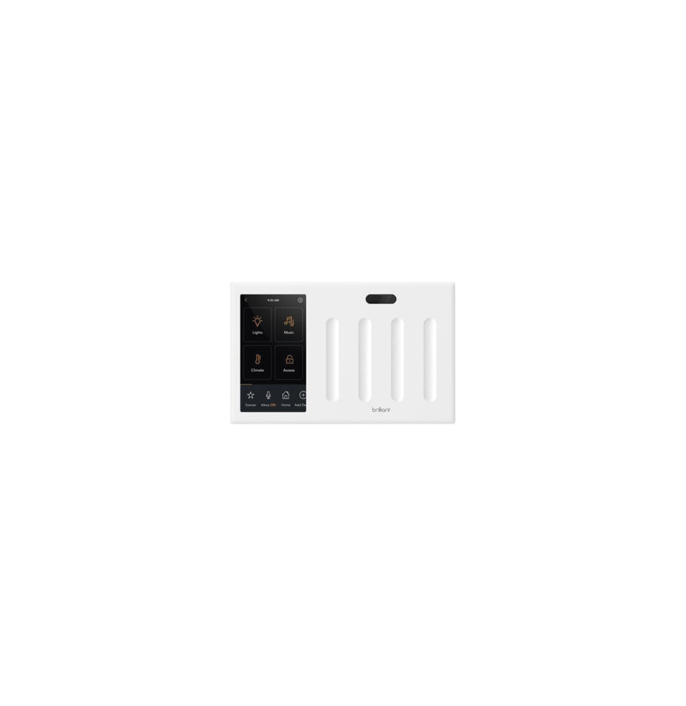 BRILLIANT BHA120USWH4C Control touch desde su pantalla en pa