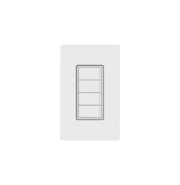 LUTRON ELECTRONICS RRSTW4BSW (RadioRa3) Botonera Sunnata Neg