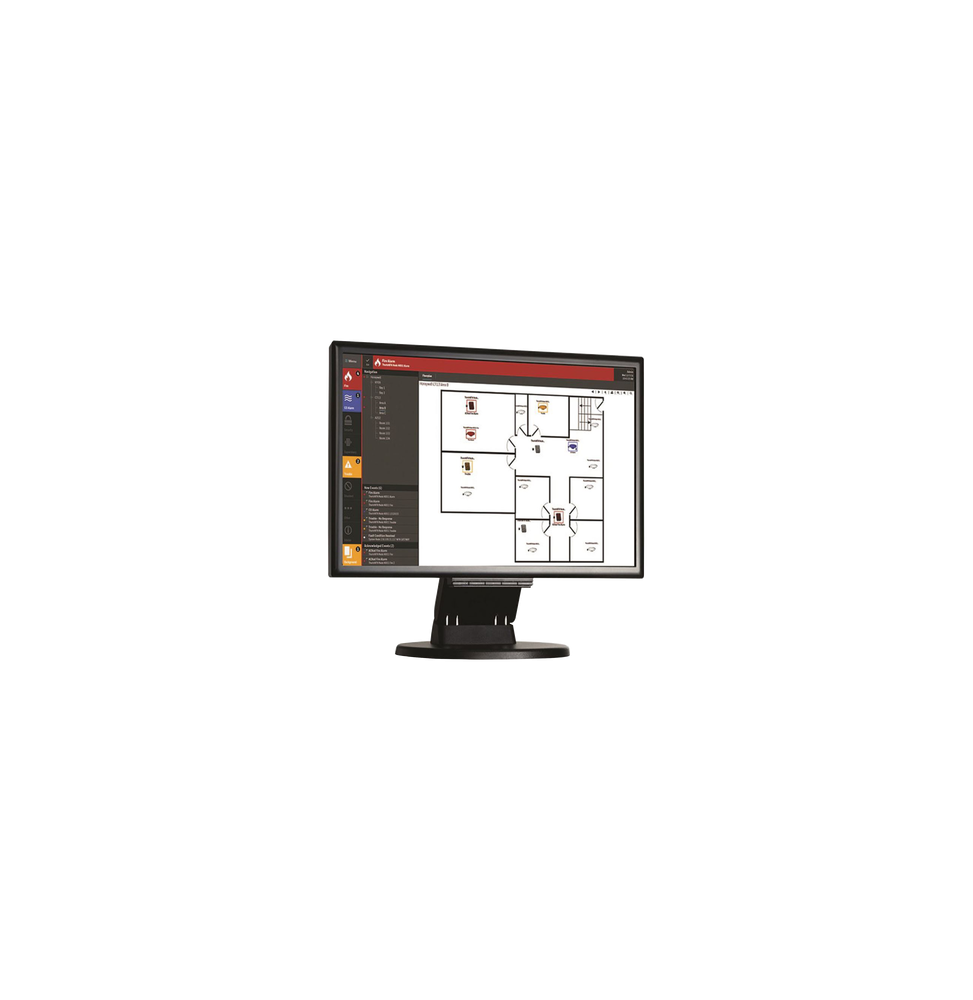NOTIFIER MON22LCDW Monitor LED HD / 22 pulgadas / Listado UL